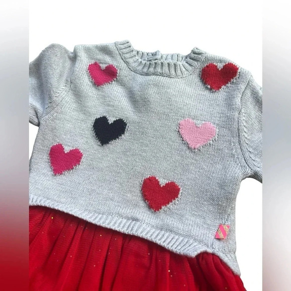 BillieBlush‎ Sweater Tutu Combo Dress - Picture 3 of 4